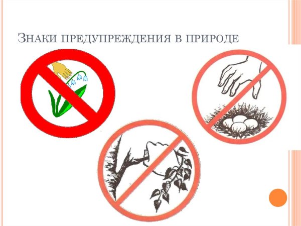 Знаки природы