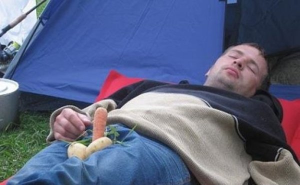 Пьяный корпоратив на природе