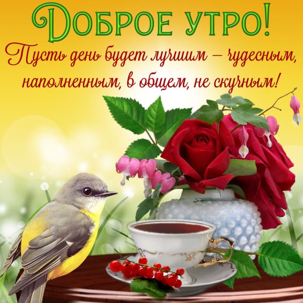 Открытки с добрым утром