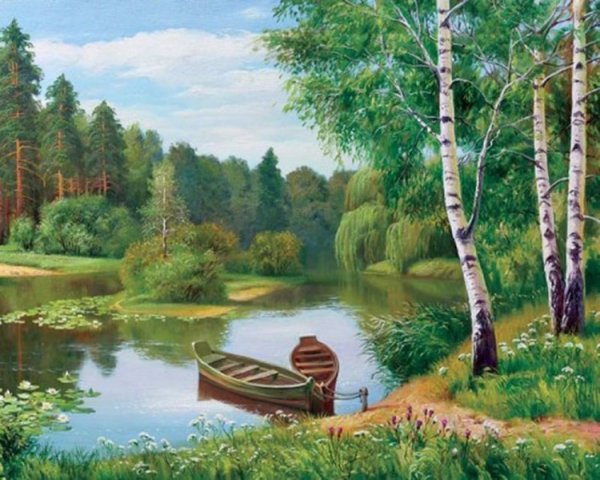 Русский пейзаж художник Игорь Прищепа