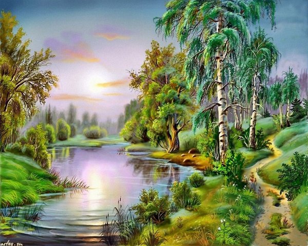 Картина природа