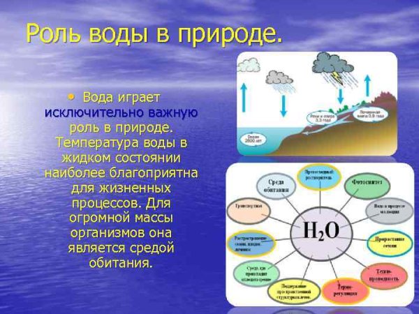 Большой круговорот воды в природе