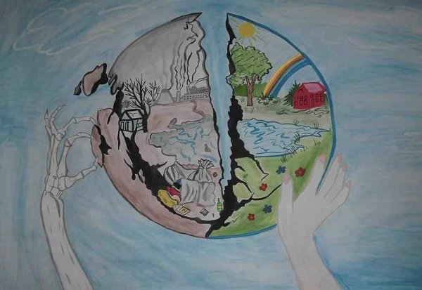 Рисунок на экологическую тему