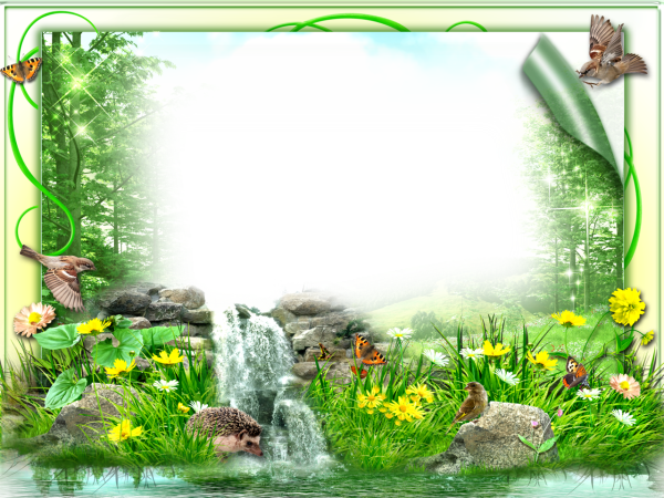 Рамка природа