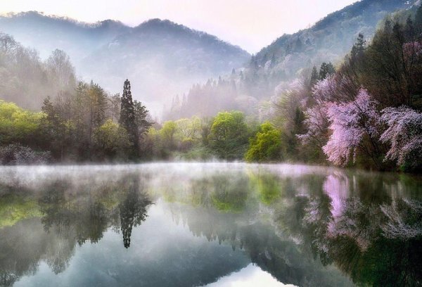 Утренний пейзаж