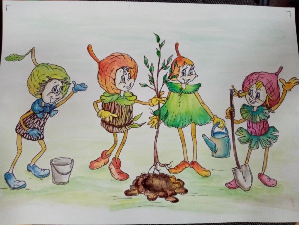 Рисунок на тему экология