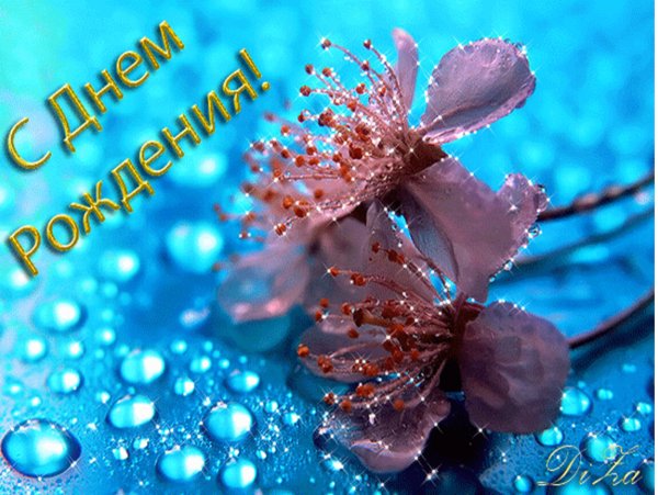 Открытка с днем рождения природа