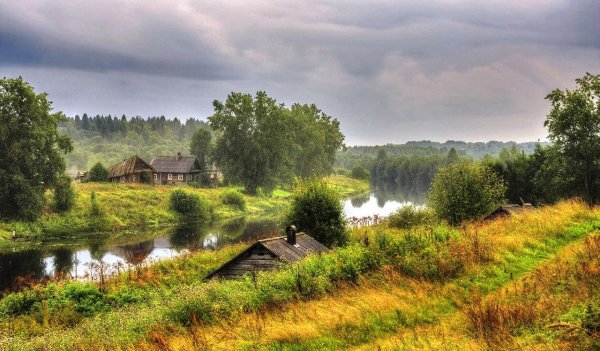 Россия красота осень храм