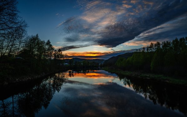 Природа вечер