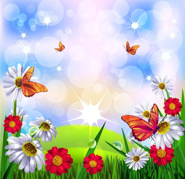 Рамка природа для детей