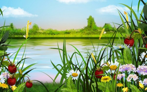 Рисунок лето