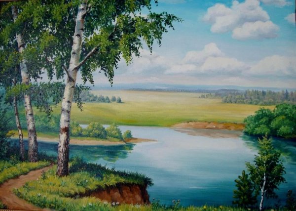 Картины родной природы