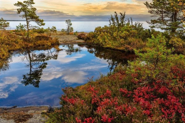 Озеро Турнетреск Швеция