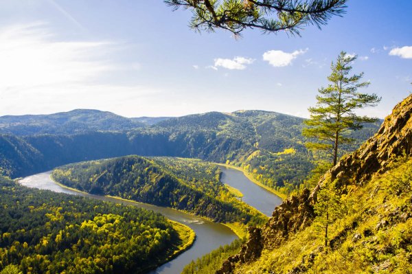Манская петля Красноярск осенью