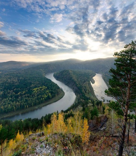 Река Мана Манская петля