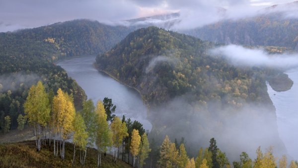 Река Мана Красноярский край