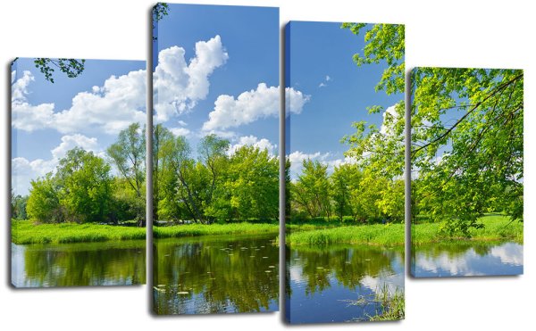 Модульная картина природа