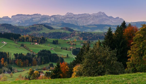 Аппенцелль Швейцария осень