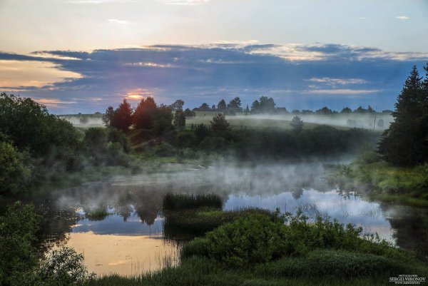 Верховажье река