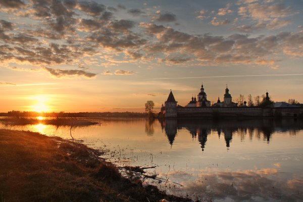 Кирилло Белозерский монастырь закат