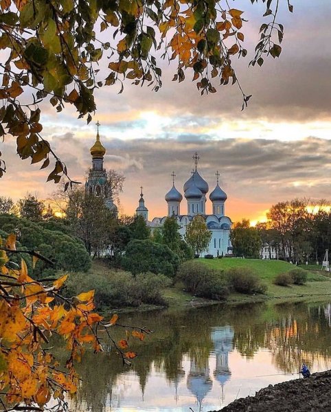 Золотая осень храмы Вологда