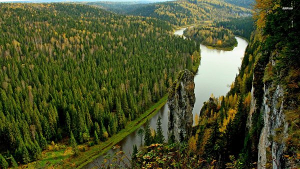 Река Чусовая Тайга