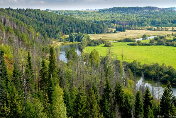 Река Немда Кировская область