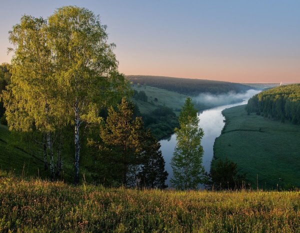 Река Вятка Кировская область природа