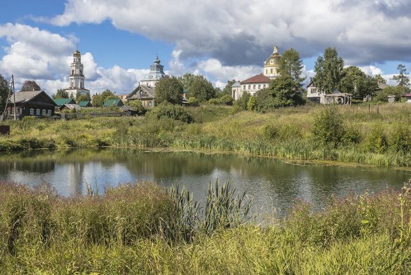 Село Юрьево Котельничский район река Молома