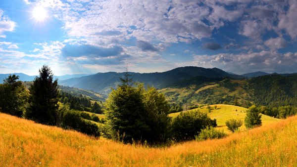 Красивые пейзажи Украины