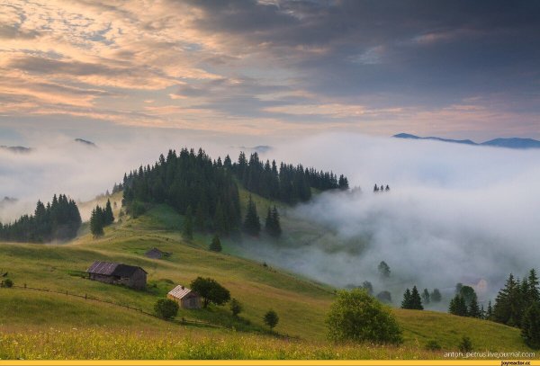 Дземброня село Карпаты Украина