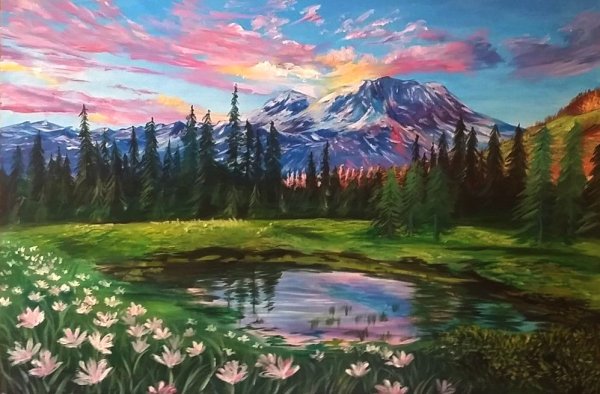 Рисование на природе