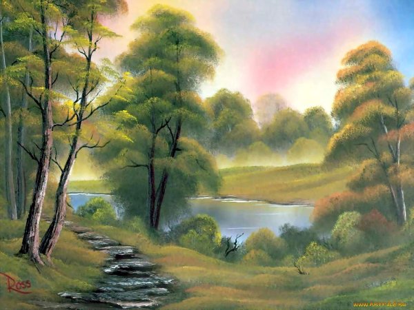 Пейзажи для рисования