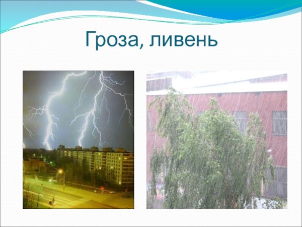 Природные явления