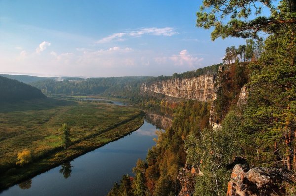 Река Вишера Пермский край