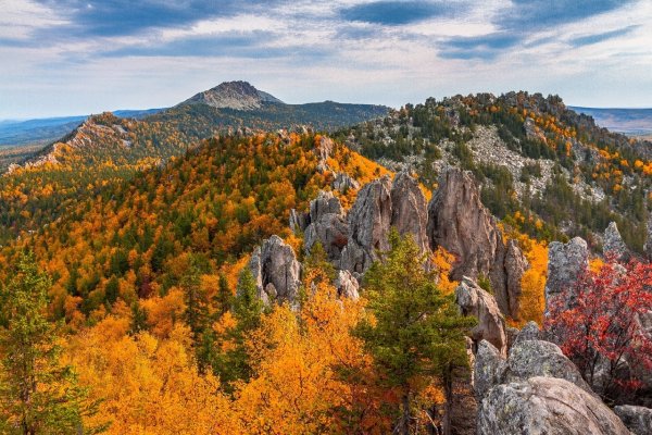 Лимоновский гребень на реке Юрюзань