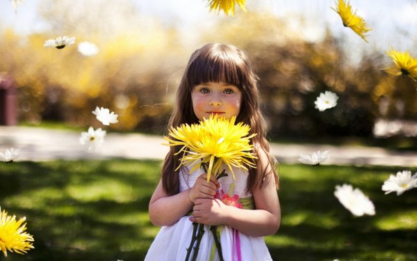 Сердце девушка природа