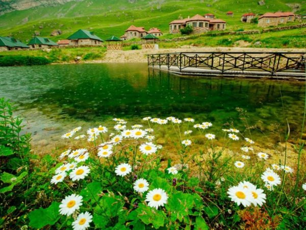 Летний пейзаж Азербайджан