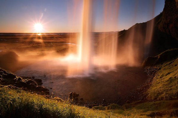 Водопад Годафосс, Исландия