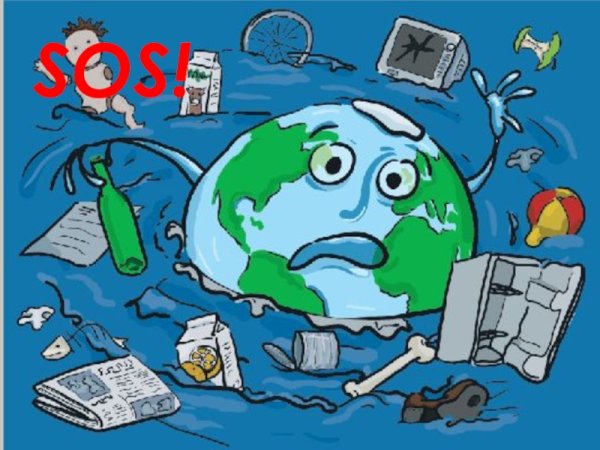 Загрязнение планеты отходами для детей