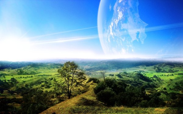 Фантастические пейзажи