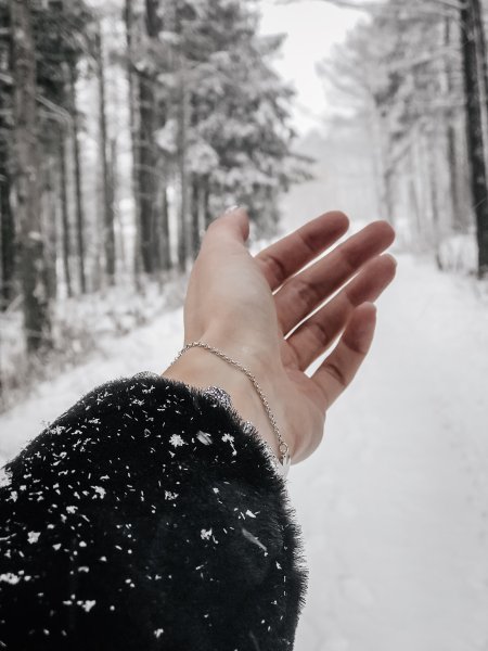 Снег в ладошках