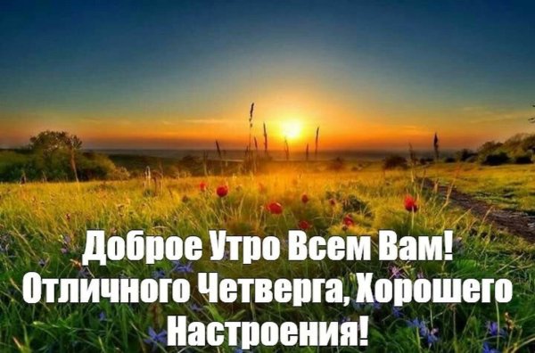 Доброе утро четверга