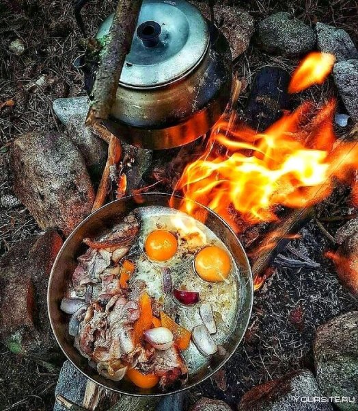 Корзинка для пикника на природе