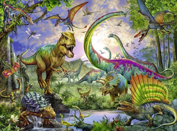 Ravensburger динозавры