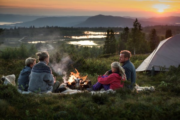 Семейный поход на природу