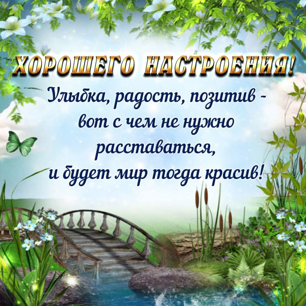 Позитивные пожелания на день