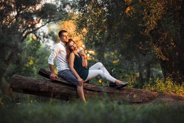 Love story на природе