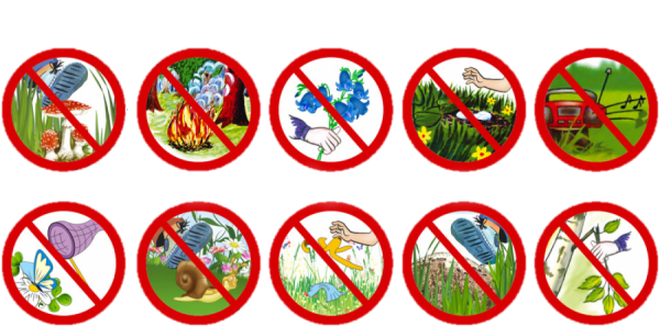 Знаки охраны природы