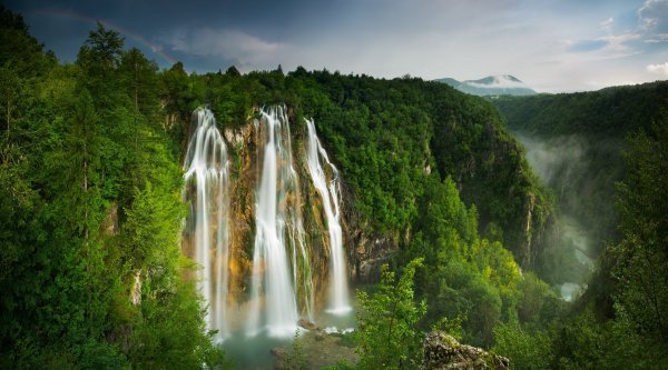 Фотообои водопад Erawan